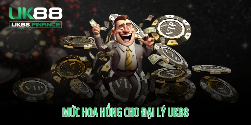 Mức hoa hồng cho đại lý UK88