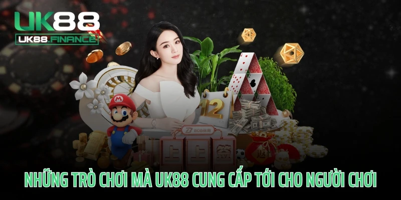 Những trò chơi mà UK88 cung cấp tới cho người chơi